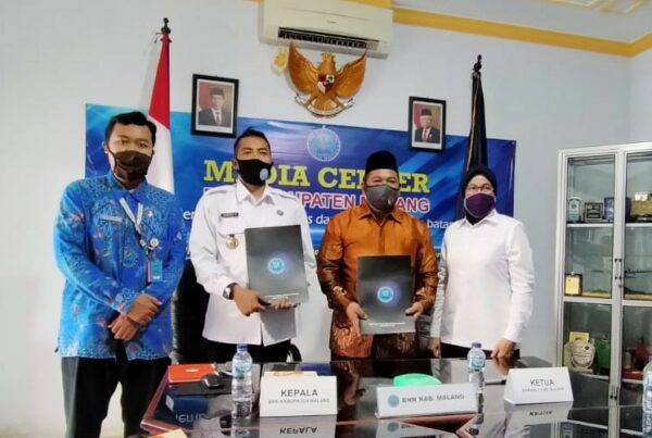 Kerja Sama BNN Kabupaten Malang dengan Bawaslu Kabupaten Malang
