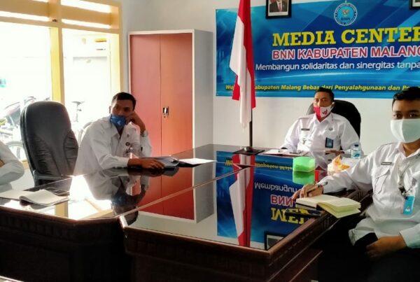 Video Conference minggu pertama bulan Agustus bersama BNN RI