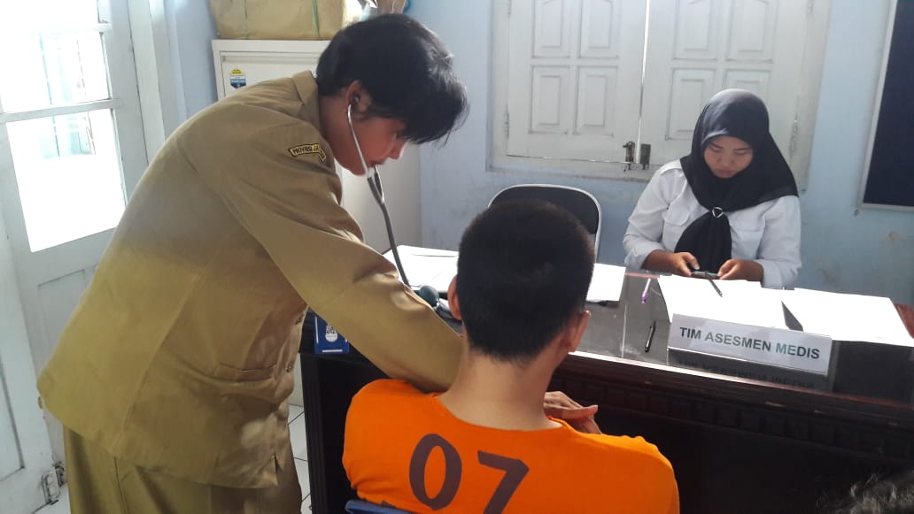 2 Laki-laki dan 1 Perempuan jalani Asesmen Terpadu