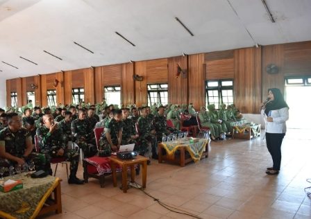 Sosialisasi P4GN Kepada Prajurit Dan Persit Brigif Para Raider 18/SEY dan Yonif Para Raider 502/UY