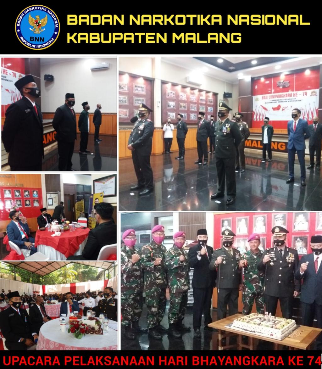 Upacara Peringatan Hari Bhayangkara Ke-74
