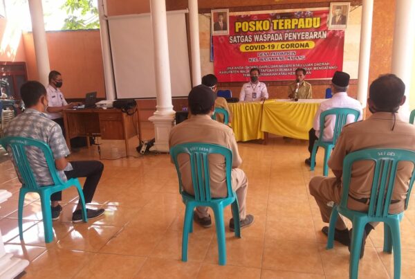 Rakor Rehabilitasi Berbasis Masyarakat Desa Patokpicis