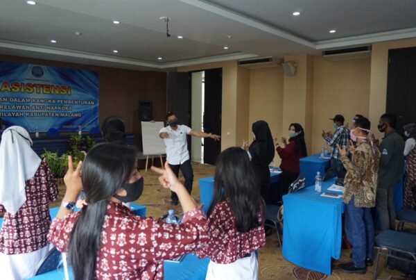 Asistensi Penguatan dalam rangka Pembentukan Relawan Anti Narkoba