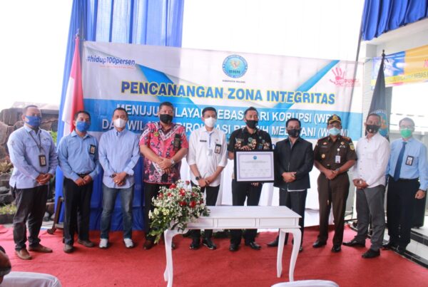 Deklarasi pencanangan Zona Integritas