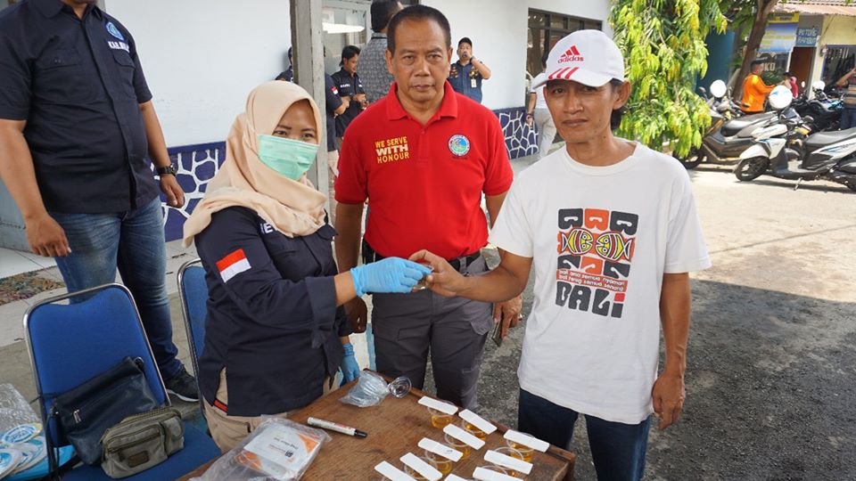 Ramp Check Angkutan Umum/Bus dan Pemeriksaan Urine bagi Para Pengemudi/Sopir