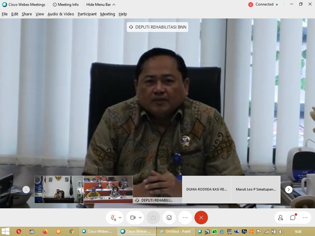 Rapat Koordinasi dan Sinergitas Program Rehabilitasi Tahun 2021