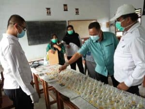 Tes urine SMA Jenderal Sudirman