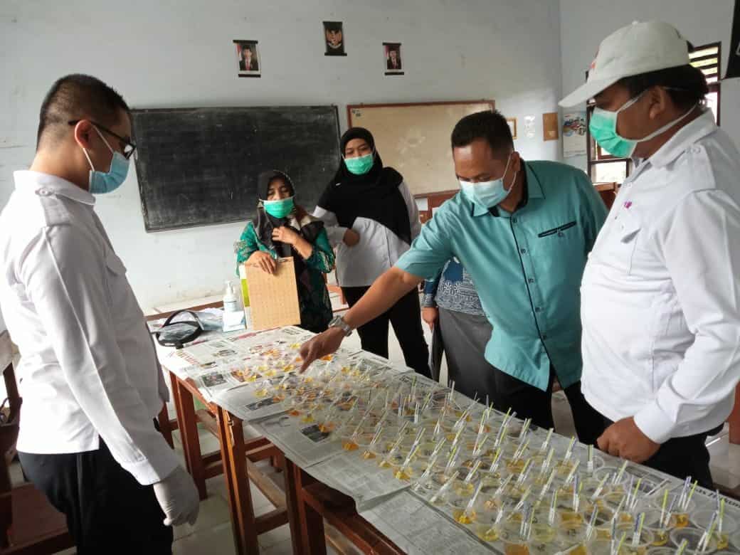 Tes urine SMA Jenderal Sudirman