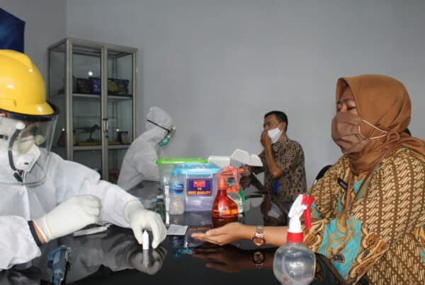 Rapid Tes Covid-19 kepada Pegawai BNN Kab. Malang