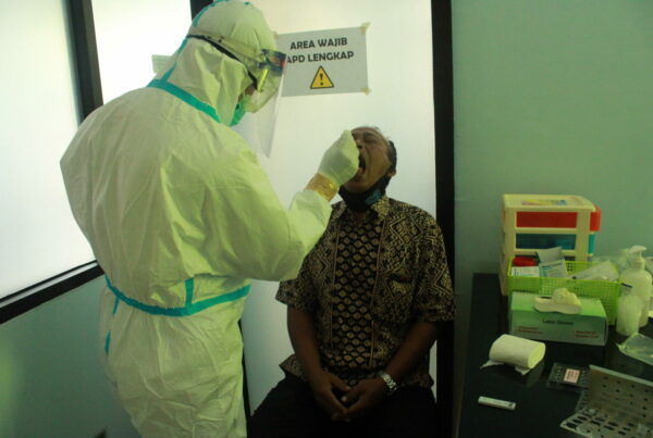 Swab Test Antigen Kepada Pegawai BNN Kabupaten Malang