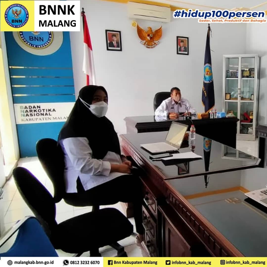 Rapat Teknis Terkait Perjanjian Kinerja Tahun 2021 Bersama BNN RI Dan Jajaran