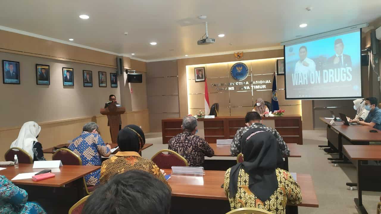 Taklimat Akhir Audit BNNP Jawa Timur dan Jajaran