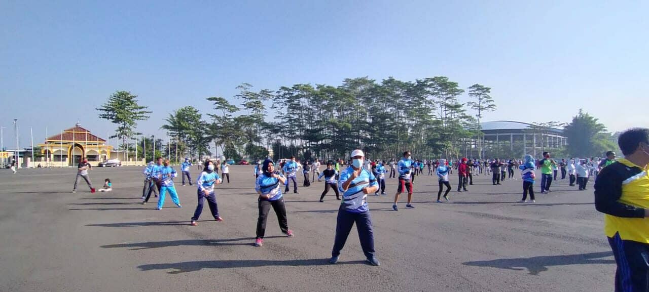 Olahraga Bersama dalam rangka Pra HANI