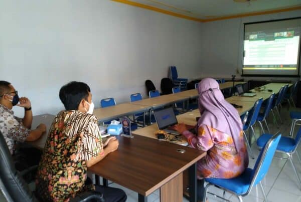 Video Conference Pengukuran Kepuasan Penerima Layanan Rehabilitasi Tahun 2021