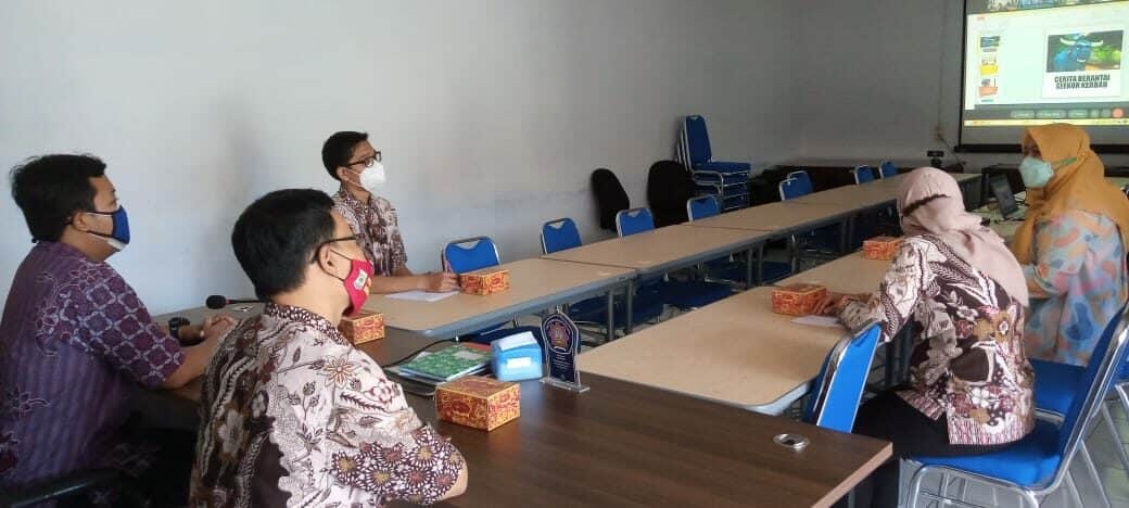 Virtual Meeting Supervisi dan Asistensi Pelaksanaan Program Ketahanan Keluarga Soft Skill dan Remaja Teman Sebaya