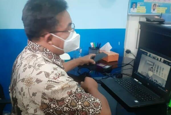 Video Conference Indeks Kepuasan Masyarakat