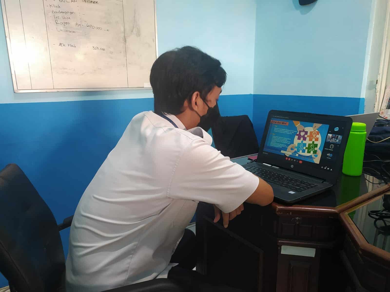 Video Conference Layanan Rehabilitasi Balai Besar Rehabilitasi BNN