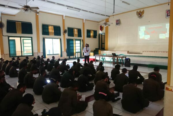 Kepala BNN Kabupaten Malang Berikan Pembekalan Kepada Resimen Mahasiswa Mahasurya Tahun 2022
