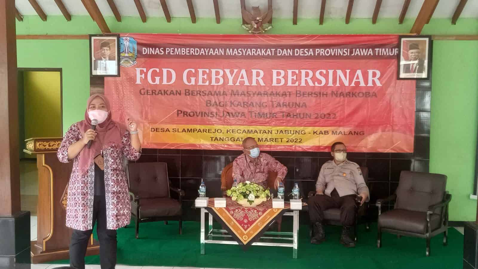 FGD Gerakan Bersama Masyarakat Bersih Narkoba (Gebyar)