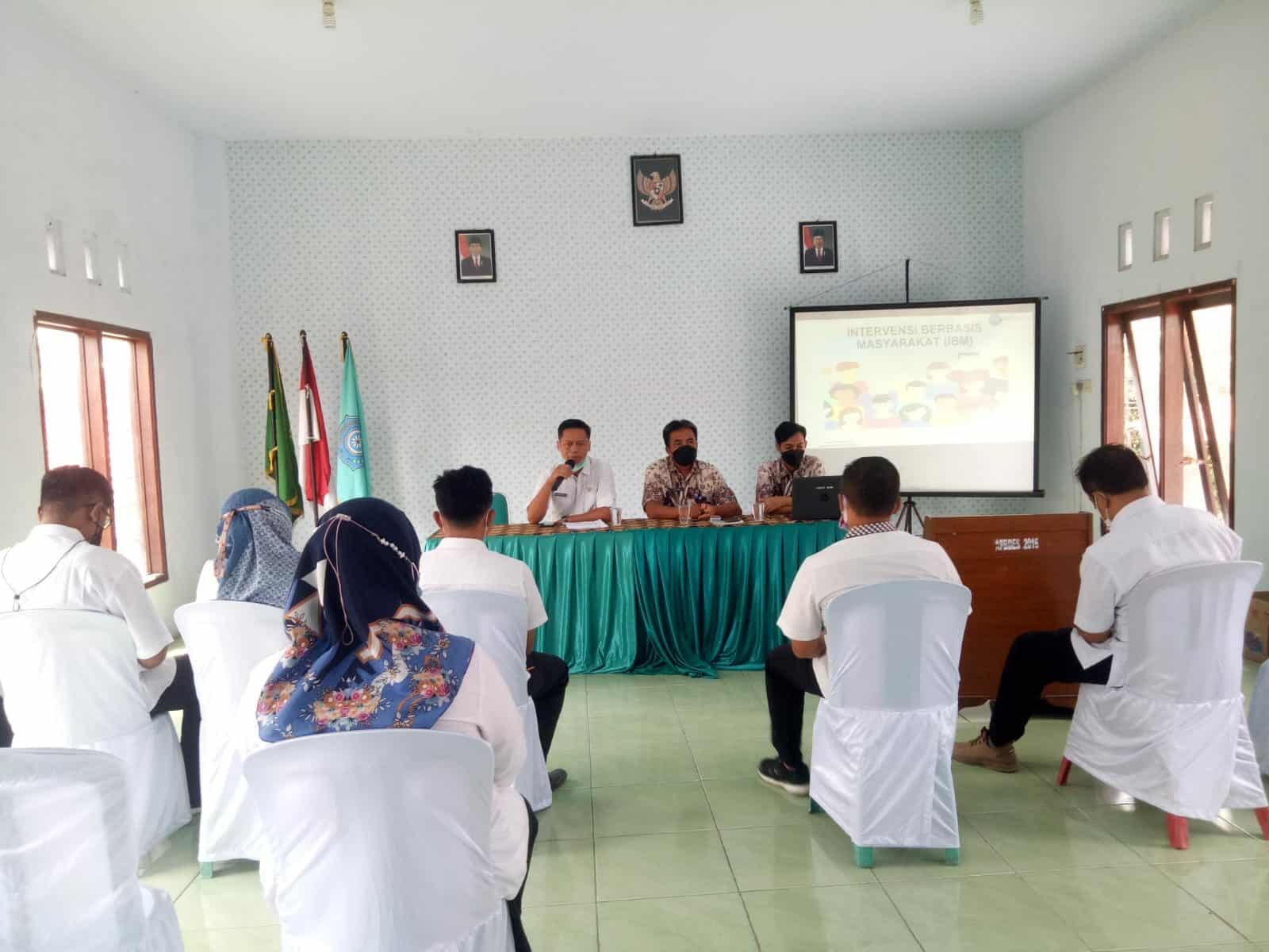Rapat Pembentukan Unit IBM (Intervensi Berbasis Masyarakat)