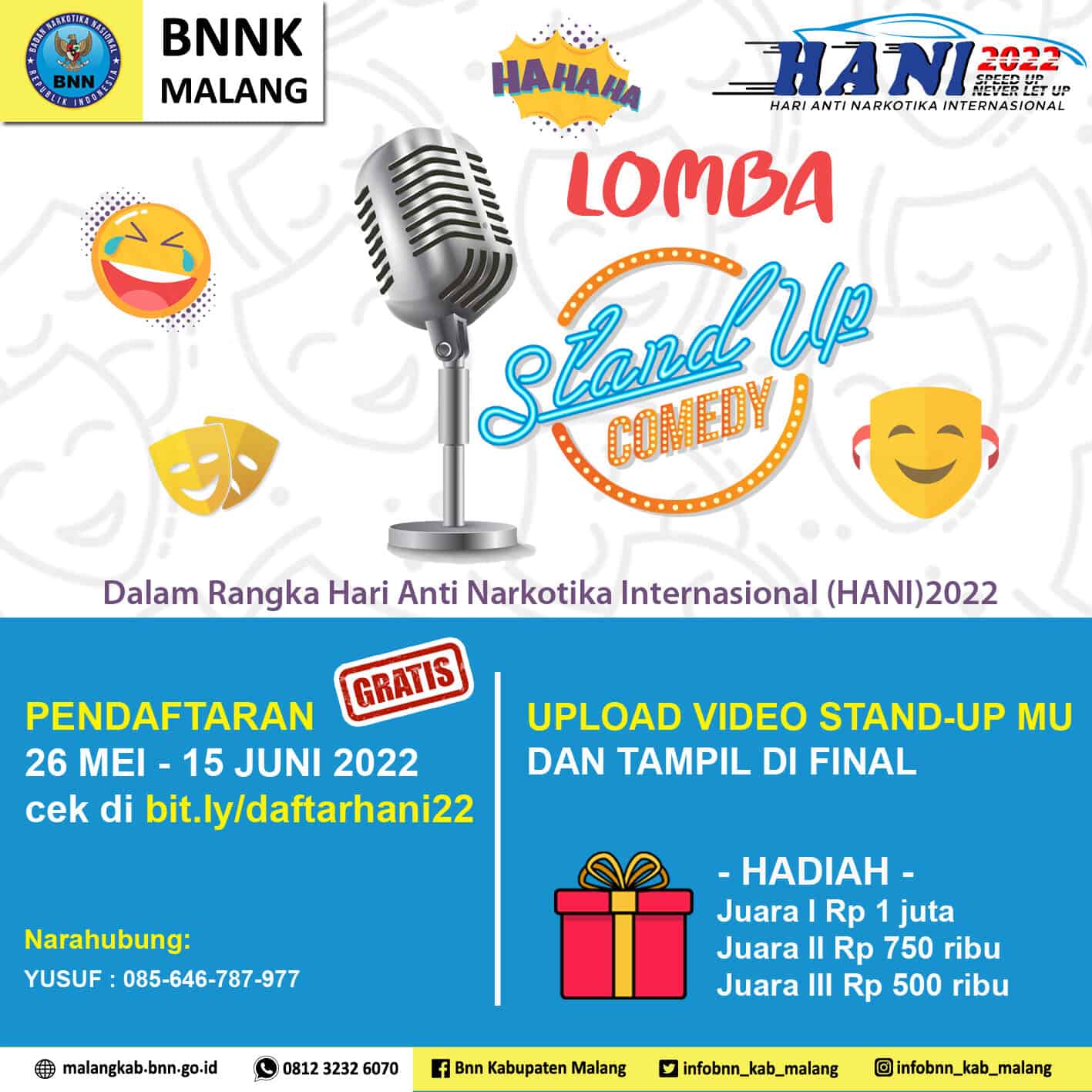 Lomba Stand-Up Comedy HANI 2022